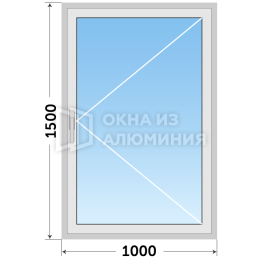 Окно Шуко из алюминия теплого AL-1004